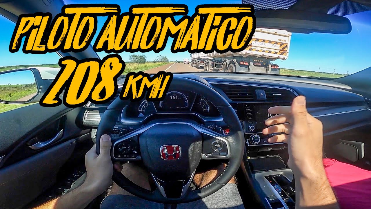 HONDA CIVIC TOURING 2021 FAZENDO 300km EM 2hrs!!😈 ULTRAPASSAGEM LOUCA!!