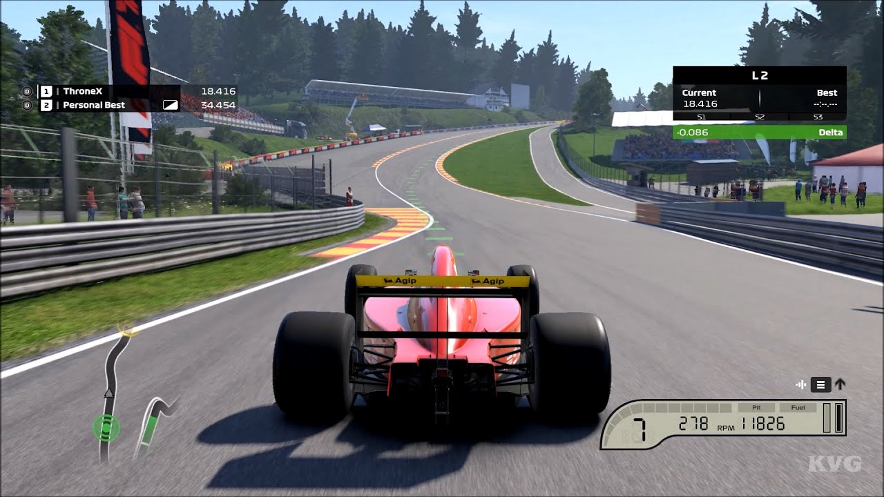 F1 2020 - Ferrari F1-90 1990 - Test Drive Gameplay (PC HD) [1080p60FPS]