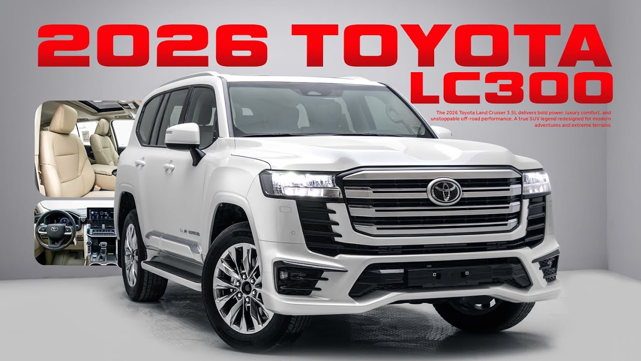 NEW 2026 Toyota Land Cruiser LC300 3.5L GXR - Complete Interior and Exterior Tour