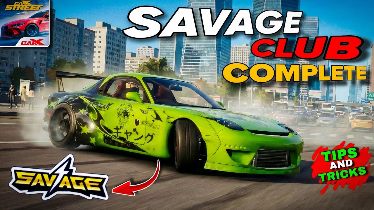 Complete 😅 Drift Club (Savage Club) Challenge 🔥 CarX Street Gameplay Hindi