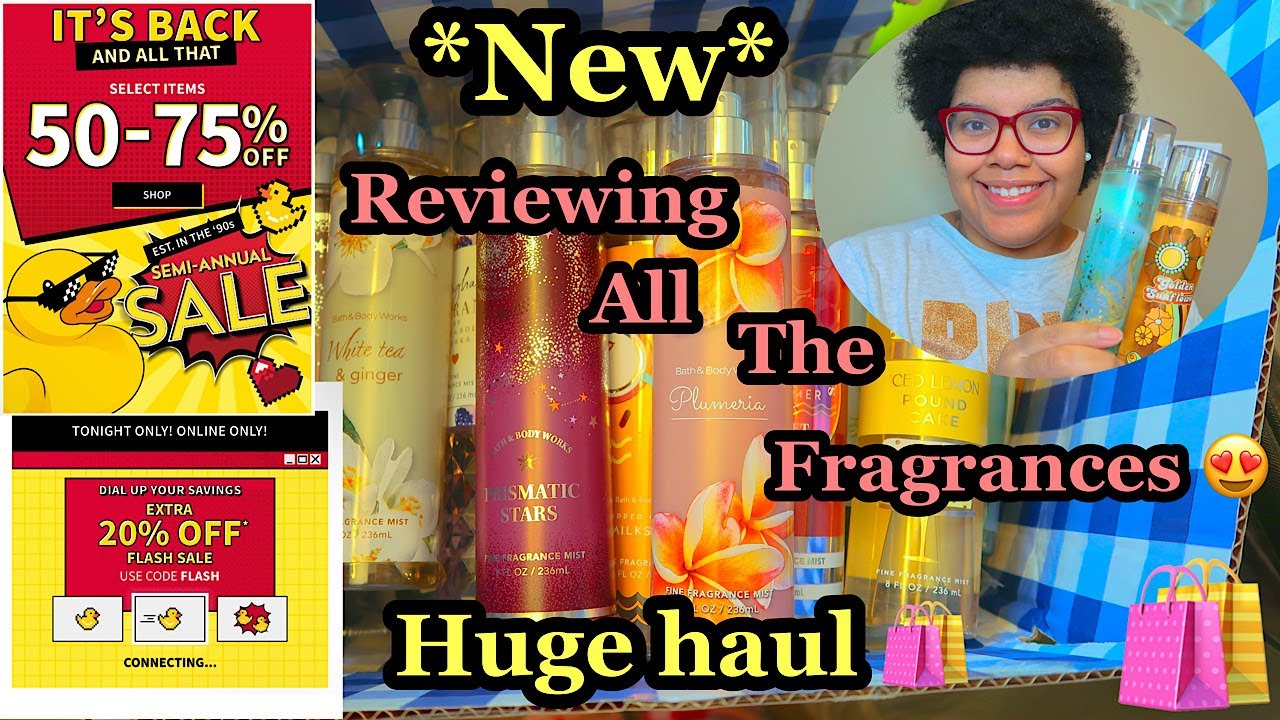 REVIEWING *NEW*  BATH & BODY WORKS SEMI ANNUAL SALE FRAGRANCES ! |2023| |SHAIS TIME|