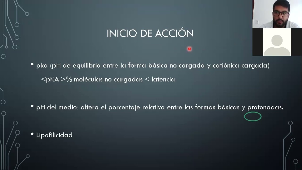 ANESTÉSICOS LOCALES