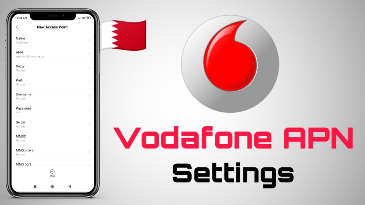How to setup Vodafone Internet settings || Vodafone Qatar || APN Settings