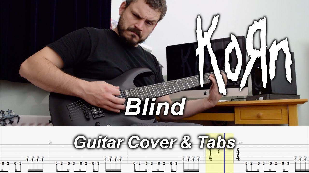 Blind - Instrumental Guitar Cover & Tabs - Korn