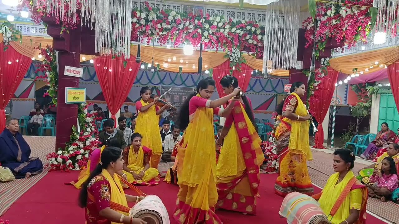 সখীদের আসর কাপানো এক নাম কীর্তিন।। রীনা মিনা অষ্টসখী খুলনা। 