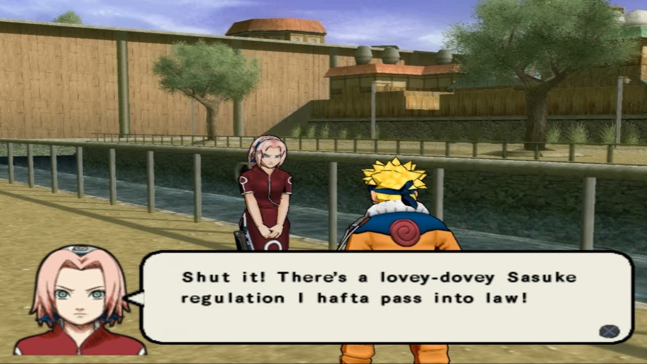 (PCSX2) Naruto Ultimate Ninja 3 Walkthrough Part 7 Naruto vs Sakura (Ultimate Contest)