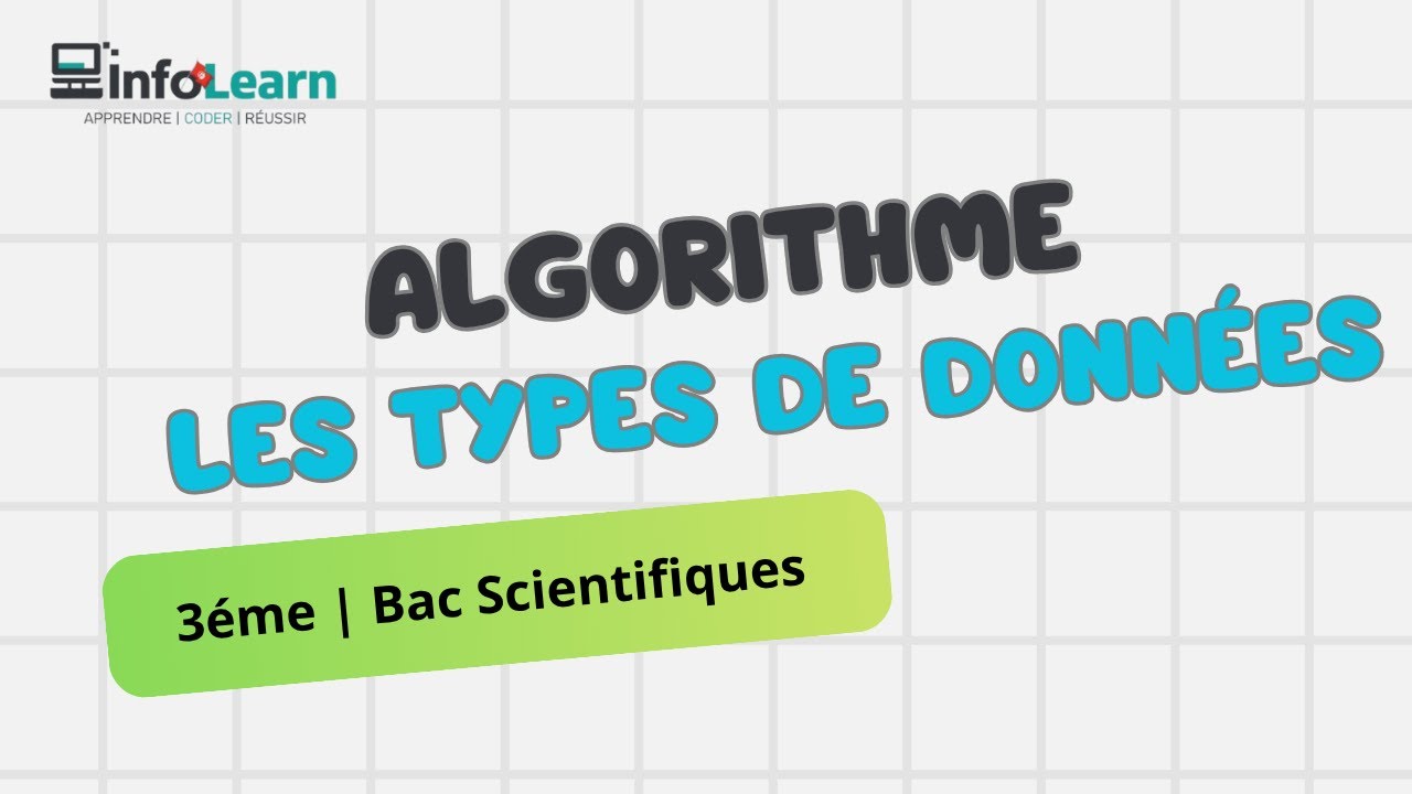 Les types de donn&eacute;es simples   3&egrave;me | Bac scientifiques