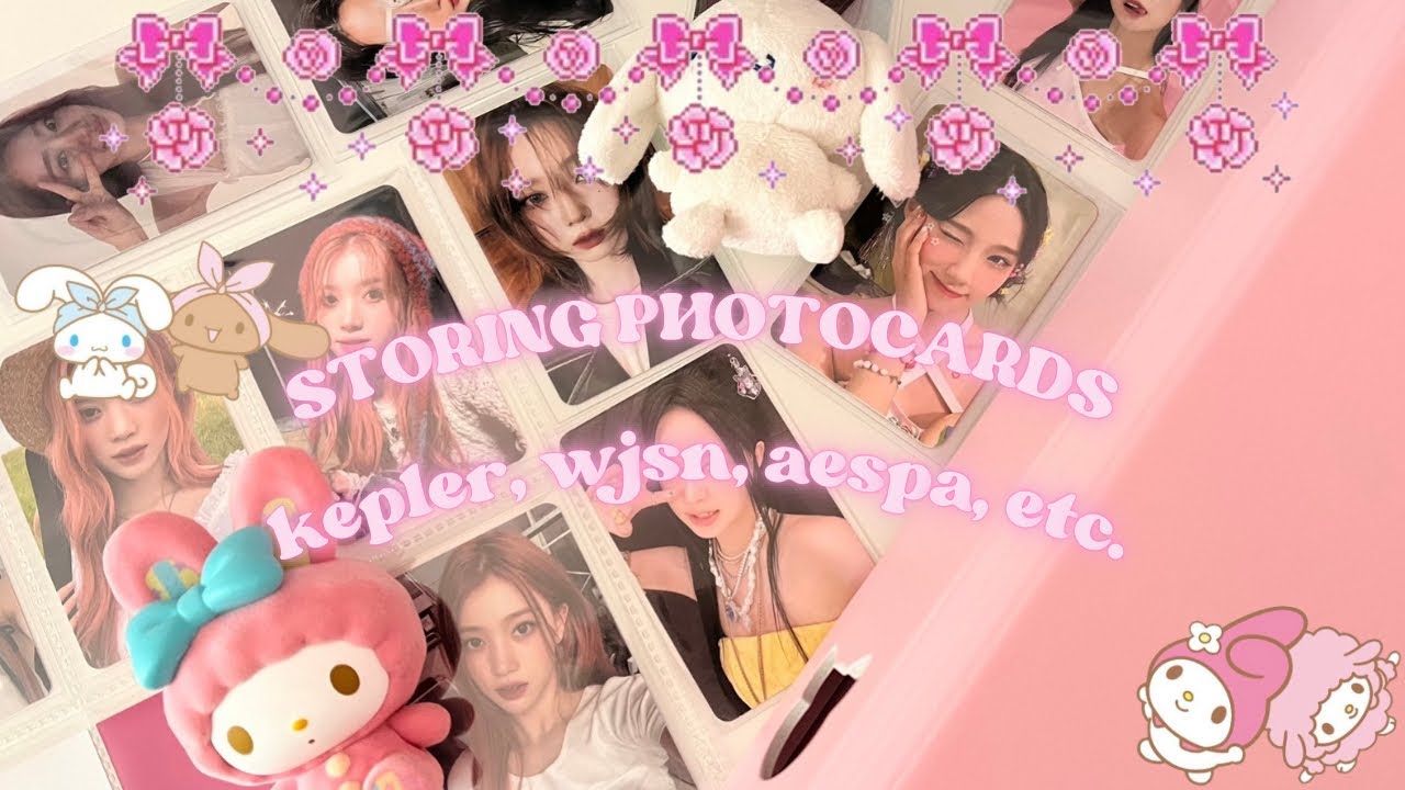 storing photocards 3 | kep1er, wisn, aespa & more!