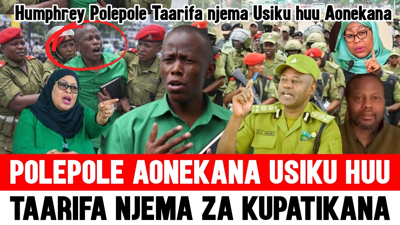 🔴Humphrey Polepole Aonekana Usiku huu akiwa Hai Eneo hili Daresalaam, Ripoti Njema Zaenea Mitandaoni