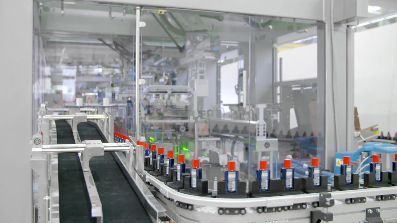 Schubert automates final packaging process for hair care products in PET bottles