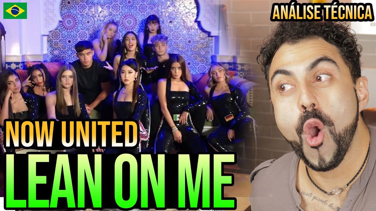 REACT de Now United - Lean On Me (Official Music Video)