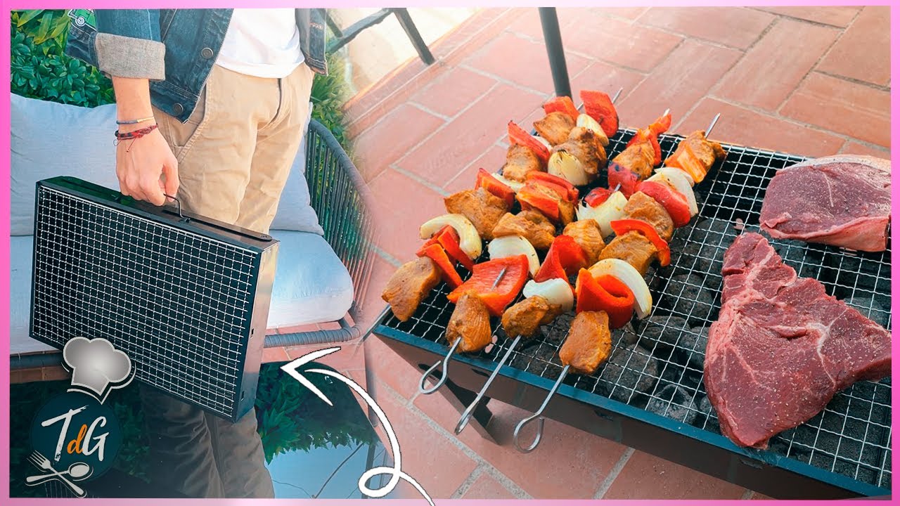 ¡BARBACOA PORTATIL por 25€! Ideal CAMPINGS y TERRAZAS