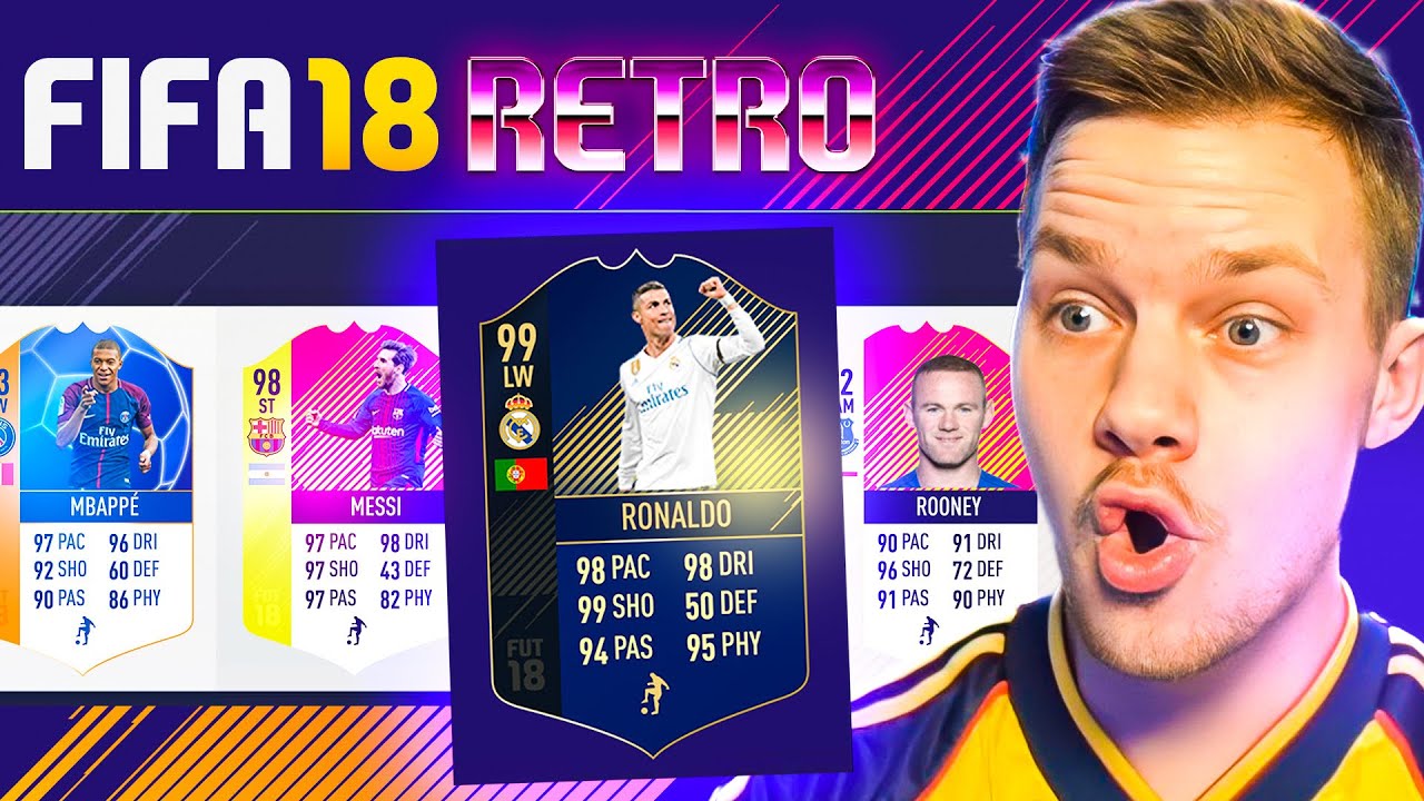 JEG SPILLEDE EN DRAFT I FIFA 18 I 2022! (RETRO DRAFT CHALLENGE)