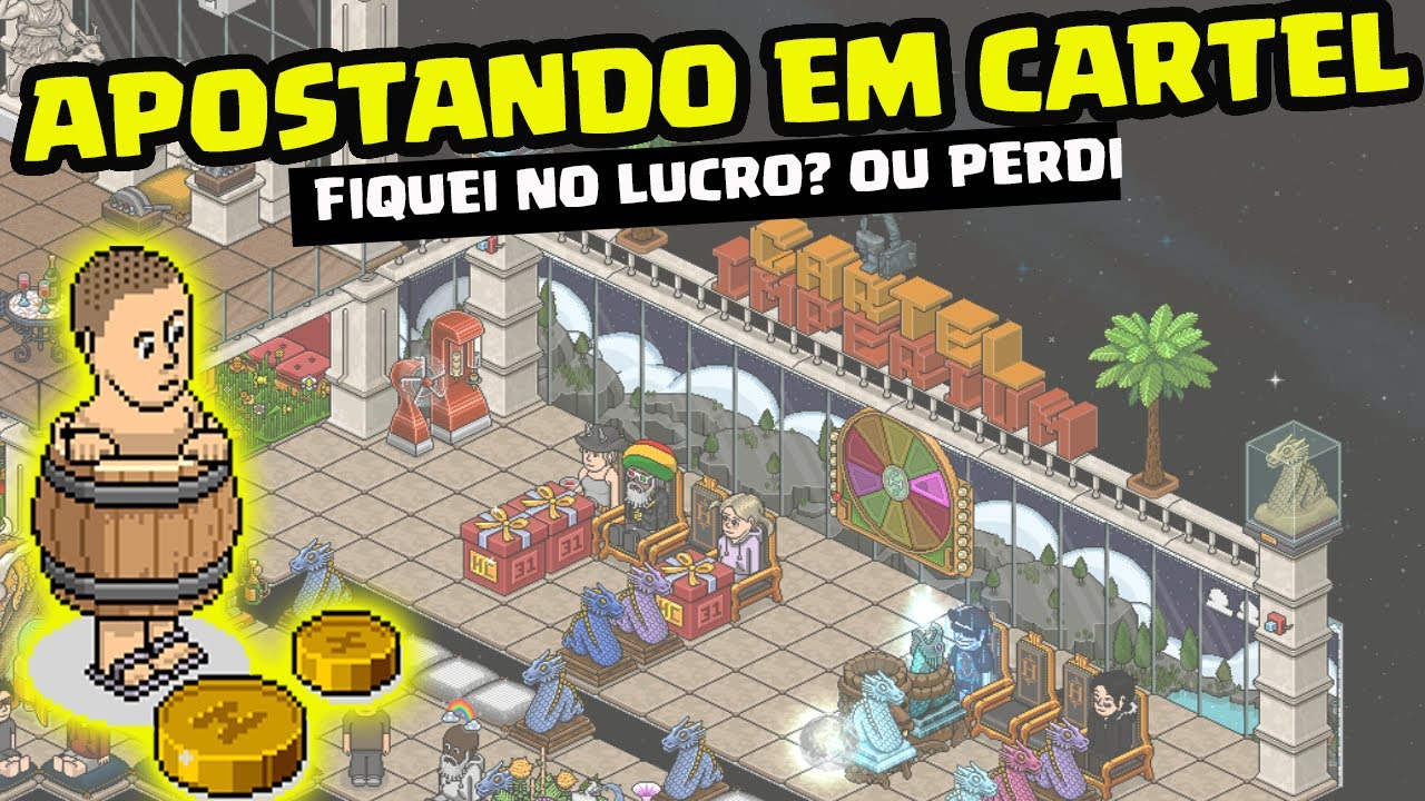 APOSTEI NO CARTEL DO HABBO! 😱 VALE A PENA OU É FURADA?