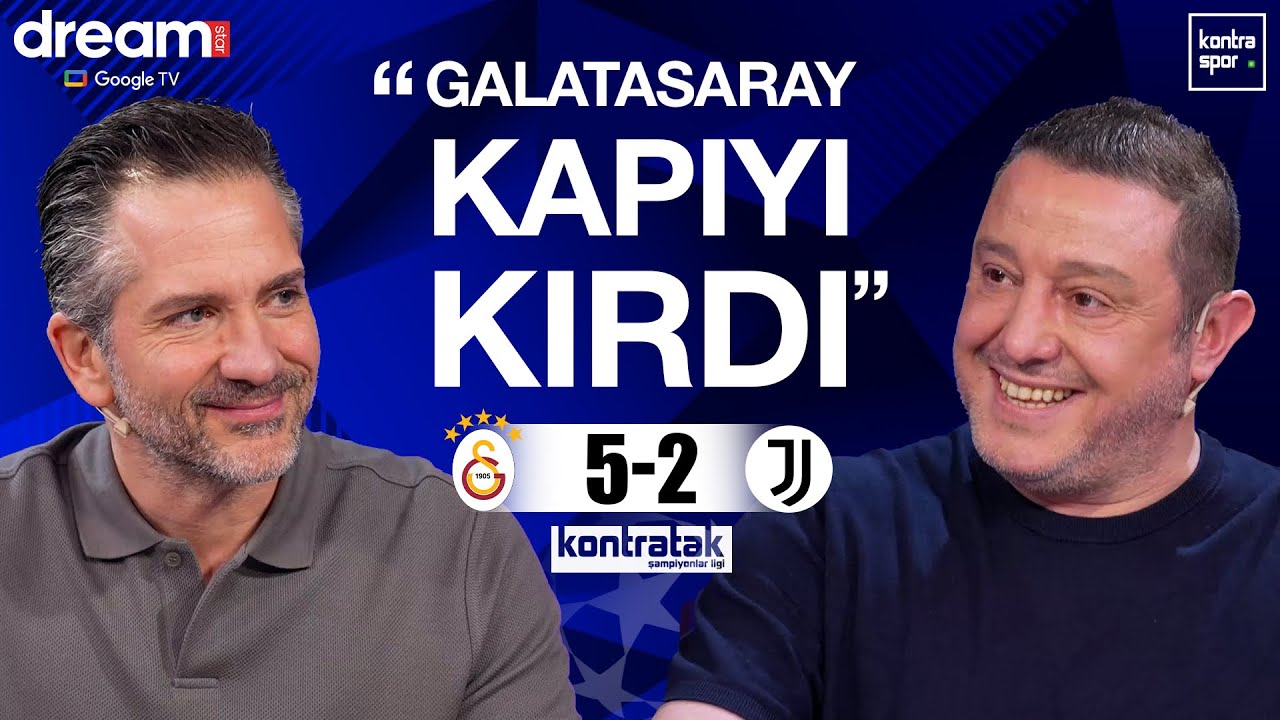 🔴 CANLI | Galatasaray - Juventus Maç Sonu | Nihat Kahveci, Nebil Evren | Kontratak