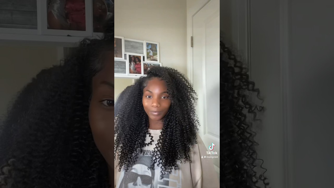 Quick weave with beauty supply store hair #quickweave #organique #hairtok #hairtutorial #flipover