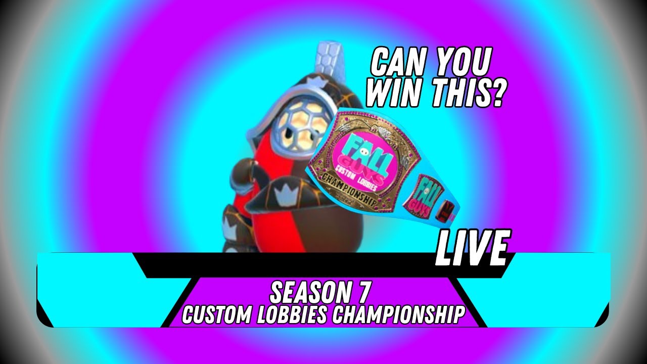 FALL GUYS LIVE in FULL HD | CUSTOM LOBBIES CHAMPIONSHIP | SEASON 7