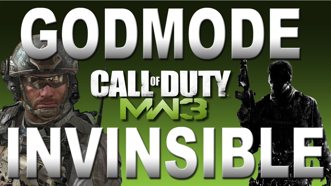 Modern Warfare 3: Godmode & Invisible Glitch