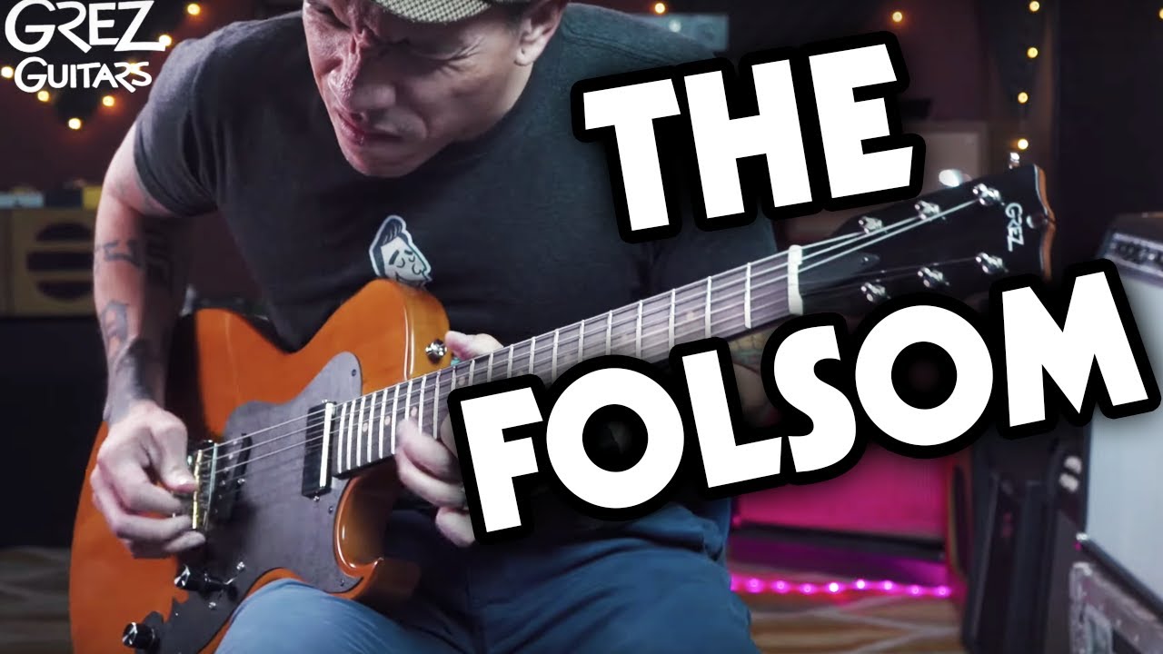 Grez Guitars THE FOLSOM - solid body electric guitar - demo by RJ Ronquillo