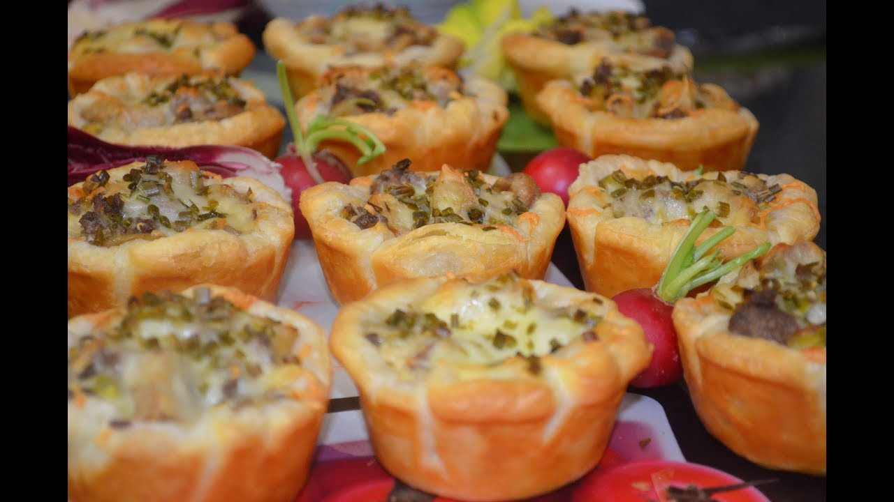 كيش فرنسي مقبلات رائعة Mini Quiche délicieux