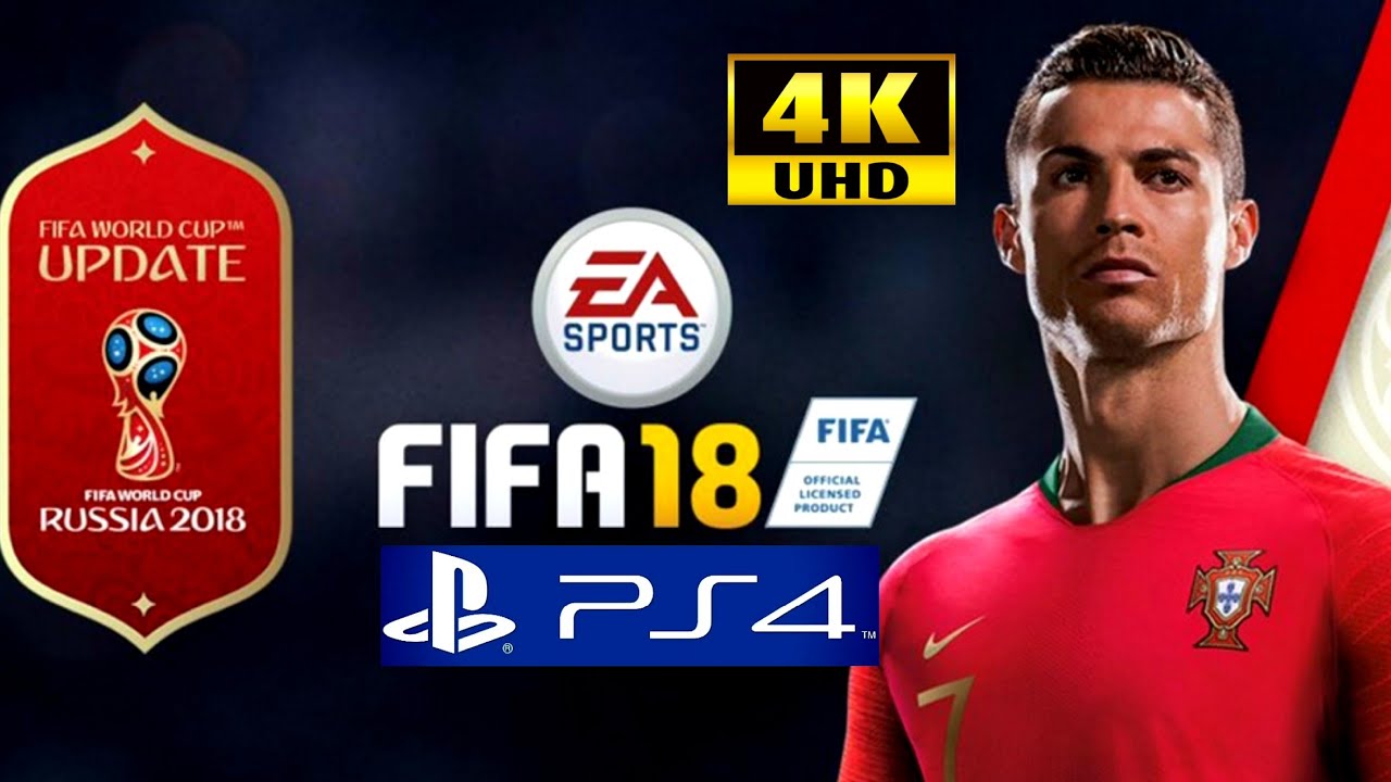 FIFA World Cup 2018 PS4 4k