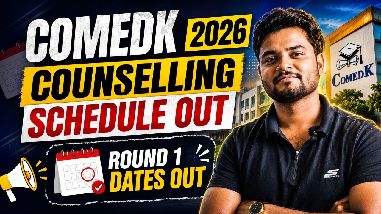 COMEDK 2026 Schedule OUT - COMEDK Mock Round Counseling #Comedk