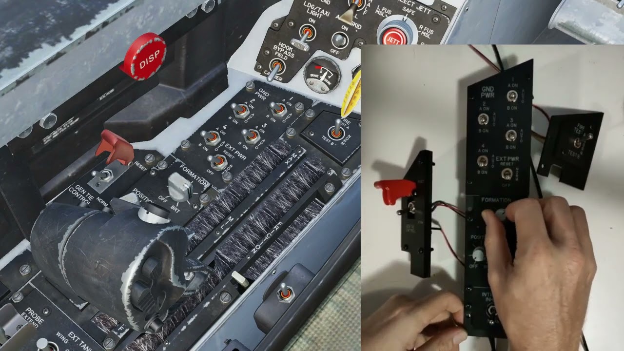 F18 Left Front Panel