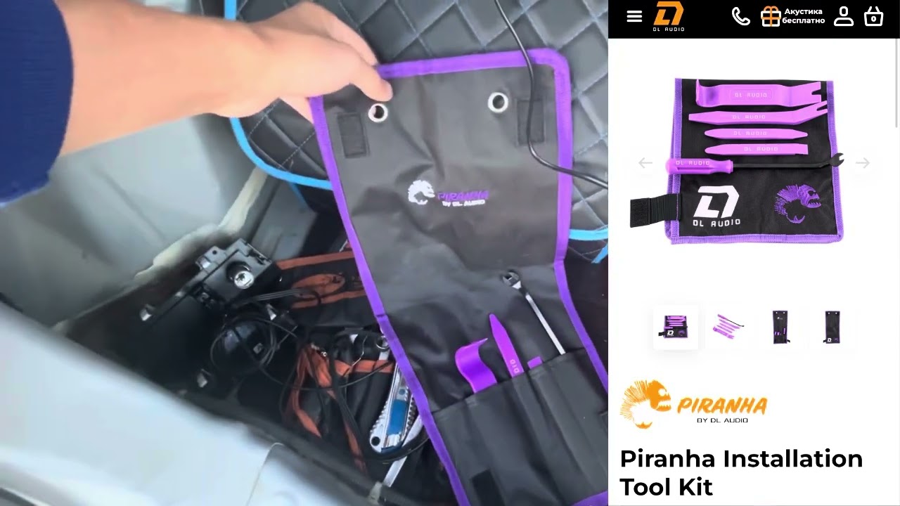 950 ватт от DL Audio! Активный моноблок BARRACUDA 12A V.2 в Honda Fit 2G. Обзор и демонстрация.