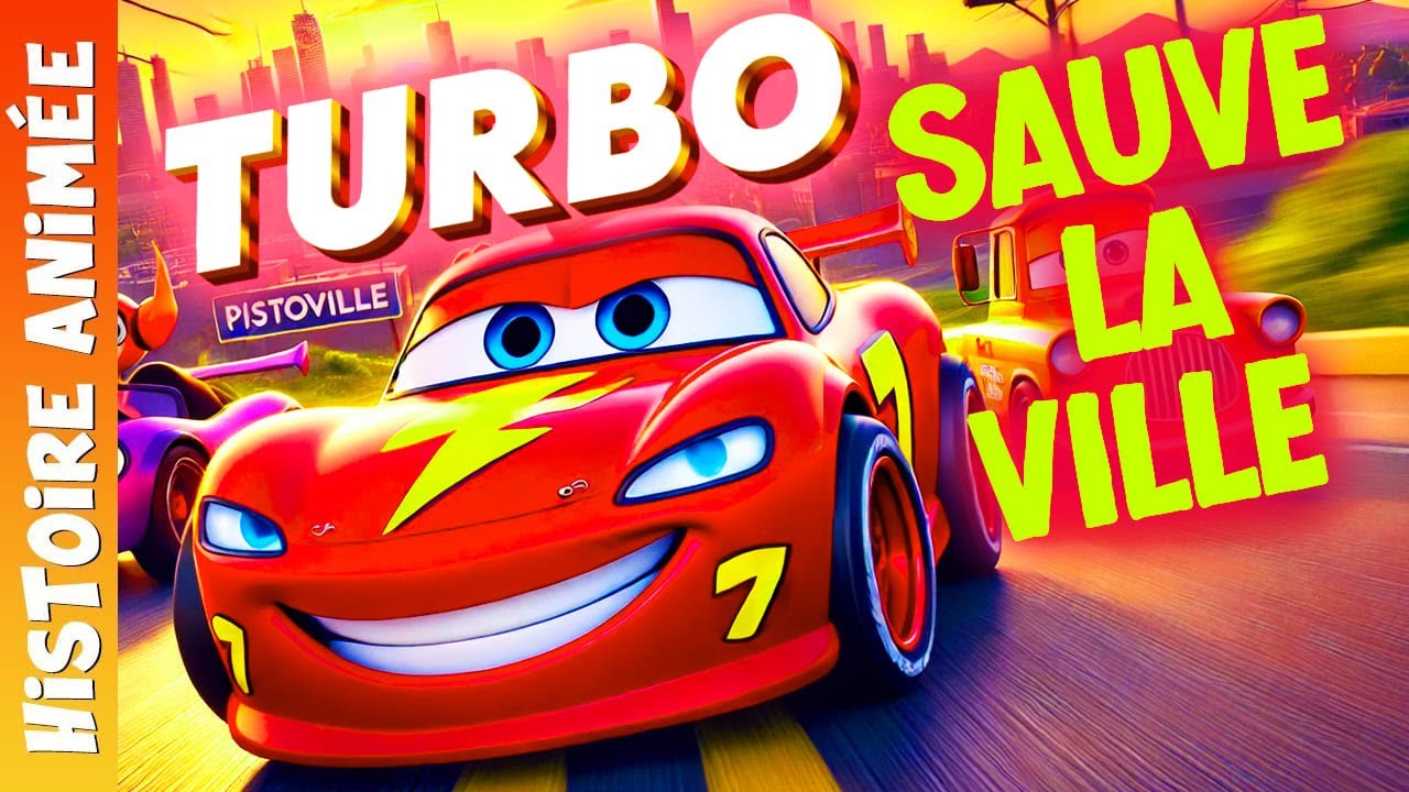 Turbo La voiture 🚦 Histoire pour s'endormir | Conte de fée pour enfant en français | Livre en film