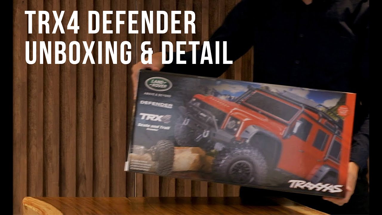 TRAXXAS TRX4 Defender Unboxing & detail