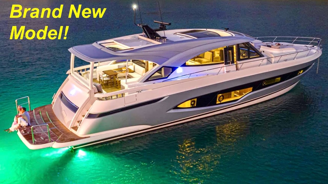 $4.4 Million Yacht Tour : Riviera 6800 Sport Yacht