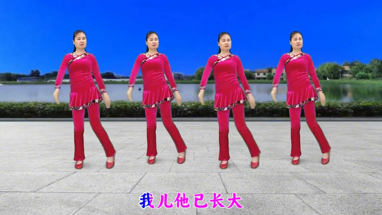 原创64步广场舞《娘的话》句句深情催泪，好看易学会