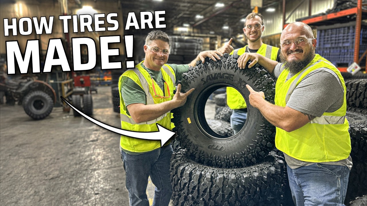 This is how they make tires?! The new ITP Savage XT is here!