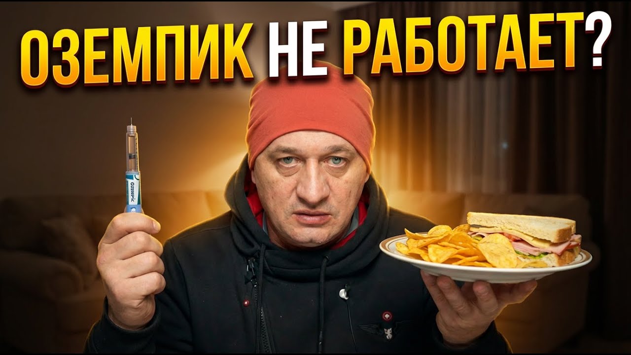 Почему Оземпик не работает? Страшная правда о вечернем голоде