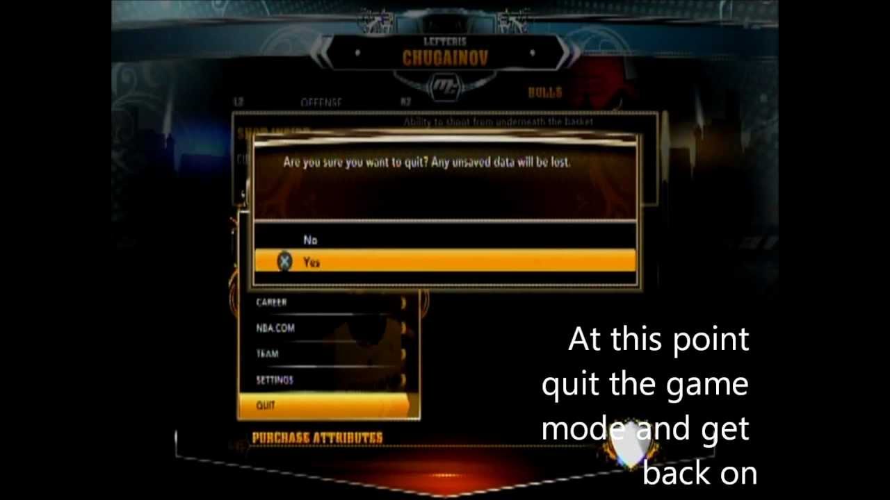nba 2k13 unlimited skill points(******PATCHED****)