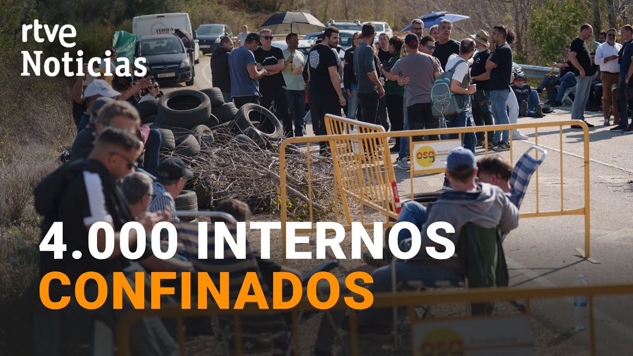 CATALUÑA: Los FUNCIONARIOS de PRISIONES PIDEN SEGURIDAD y que se ASUMAN RESPONSABILIDADES | RTVE