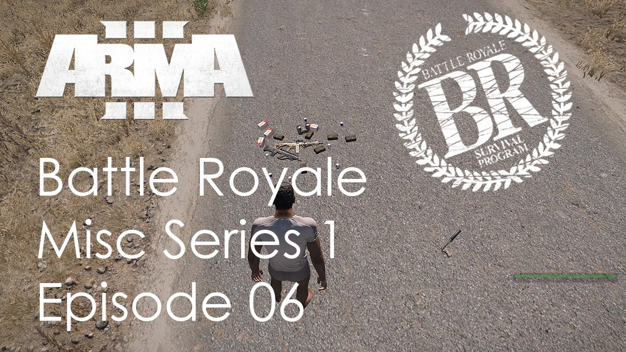 [ArmA3] Battle Royale Misc S01E06 - Shroomz Sub Games 06.03.2016
