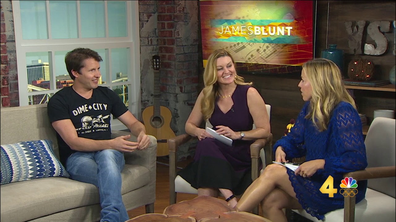 Interview with James Blunt on Today in Nashville