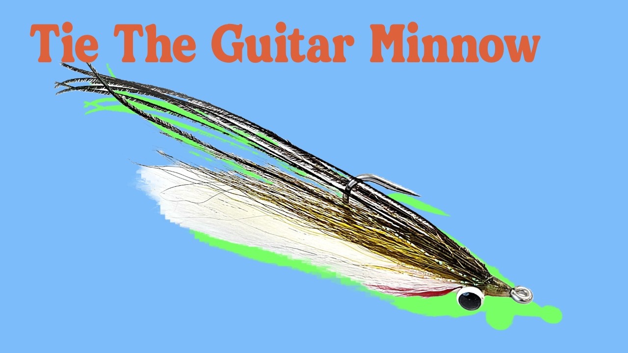 The Guitar Minnow Fly – Slim Profile, Big Eats