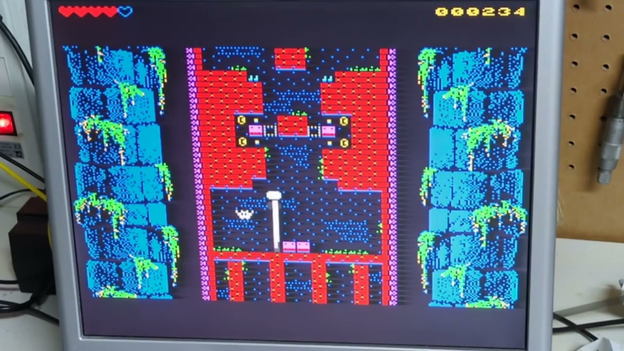 Old Tower - Sinclair QL Gameplay - With Qsound