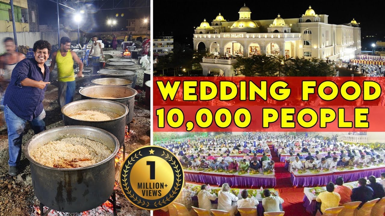 10,000 People in Grand Wedding | VEG and NON-VEG Catering by Limra