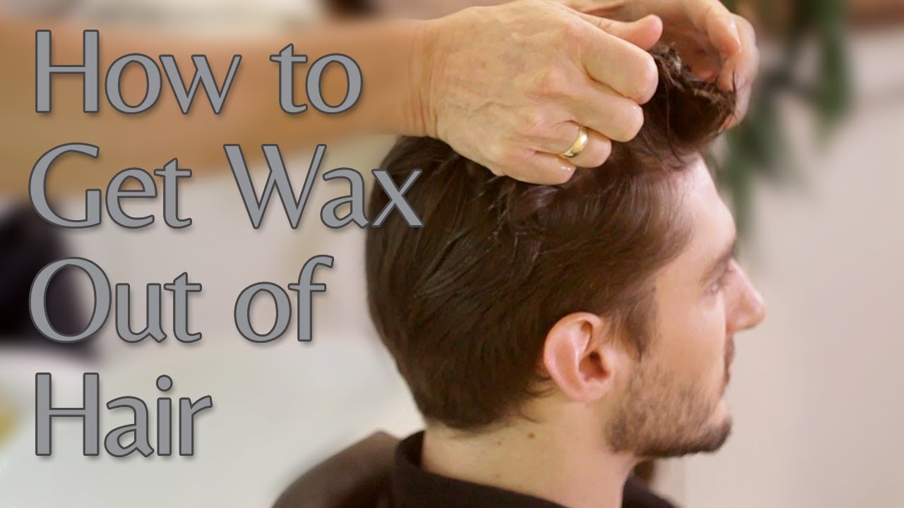 How to Get Wax Out of Hair
