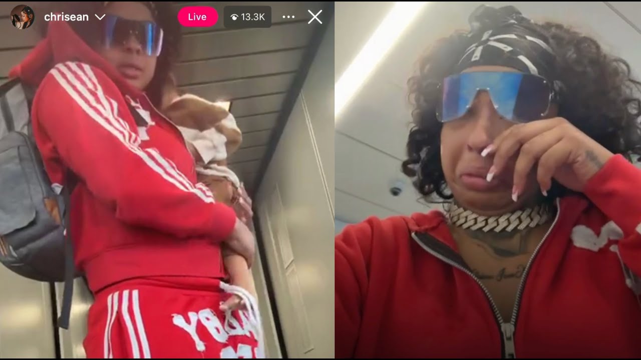 &ldquo;Can't Take No More&rdquo; Chrisean Says She Done With Blueface Takes Jr Gets On First Flight To Baltimore