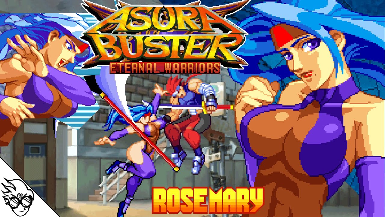 Asura Buster - Eternal Warriors (Arcade 2000) - Rose Mary [Playthrough/LongPlay]