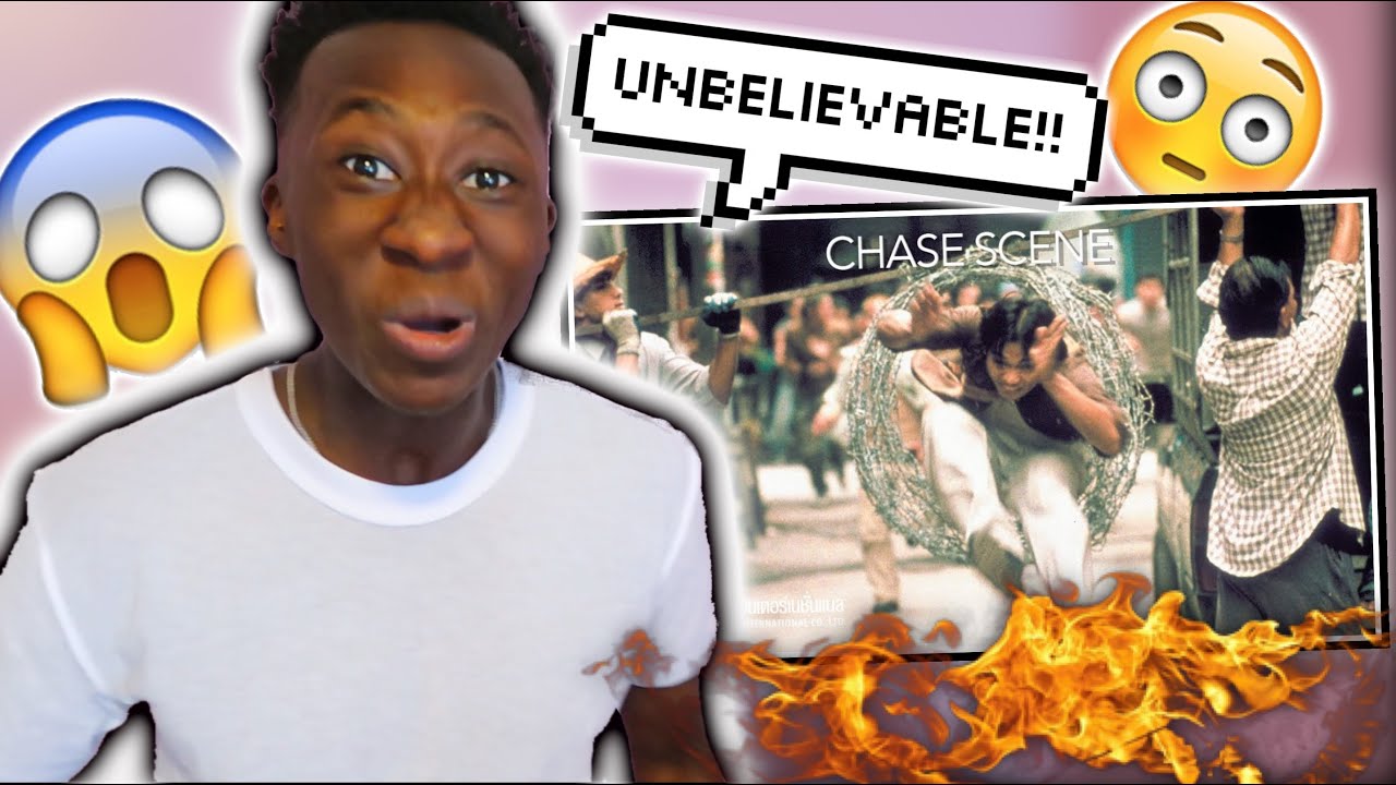THIS MAN IS OUTSTANDING!! Ong Bak | Chased through Bangkok Running Scene REACTION!