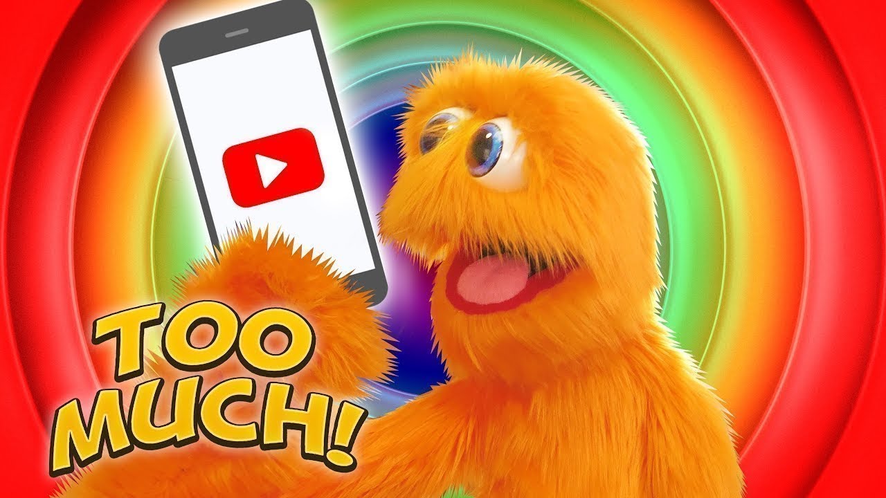 Fuzzy watches TOO MUCH YOUTUBE and won't play outside!!!! Learning Videos For Toddlers
