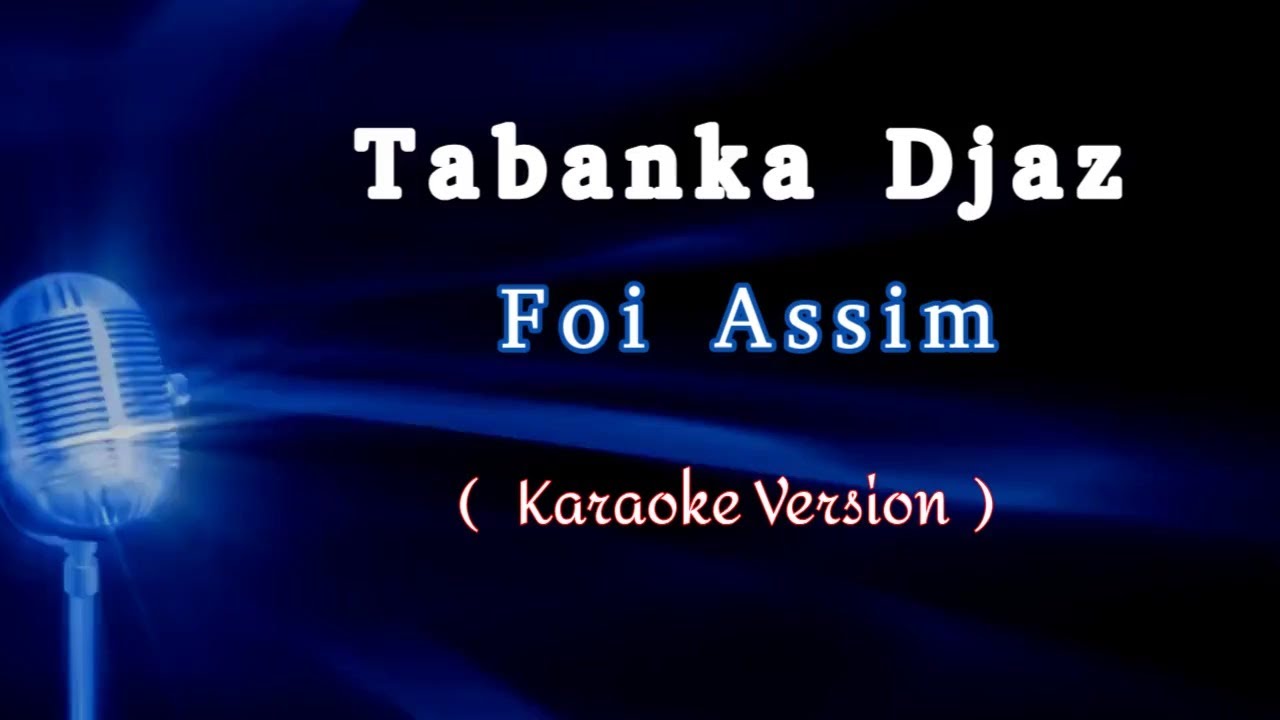 Tabanka Djaz – Foi Assim | Karaoke Version 🎤 Cabo Verde Karaoke Songs