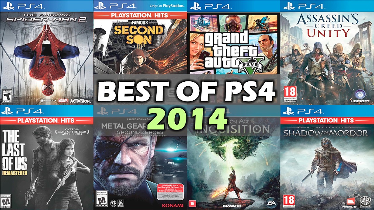 TOP 30 BEST PS4 GAMES RELEASED IN 2014