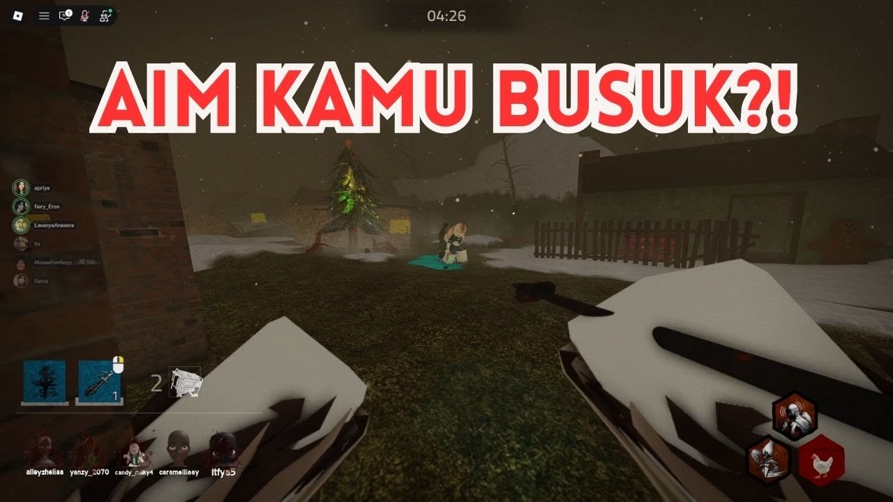 DAY 1 PAKE KILLER THE VIEL TOMBAKNYA MISS MULU | VIOLENCE DISTRICT | ROBLOX INDONESIA