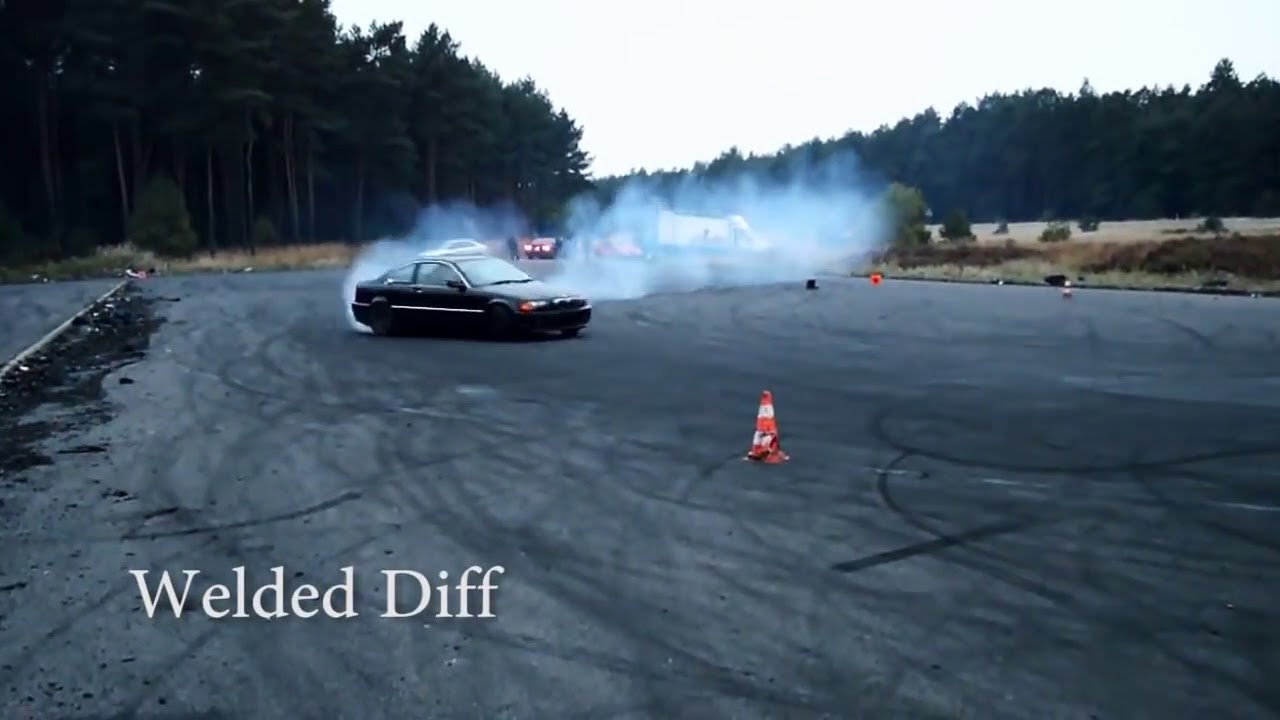 BMW E46 320Ci Open Diff vs Welded Diff